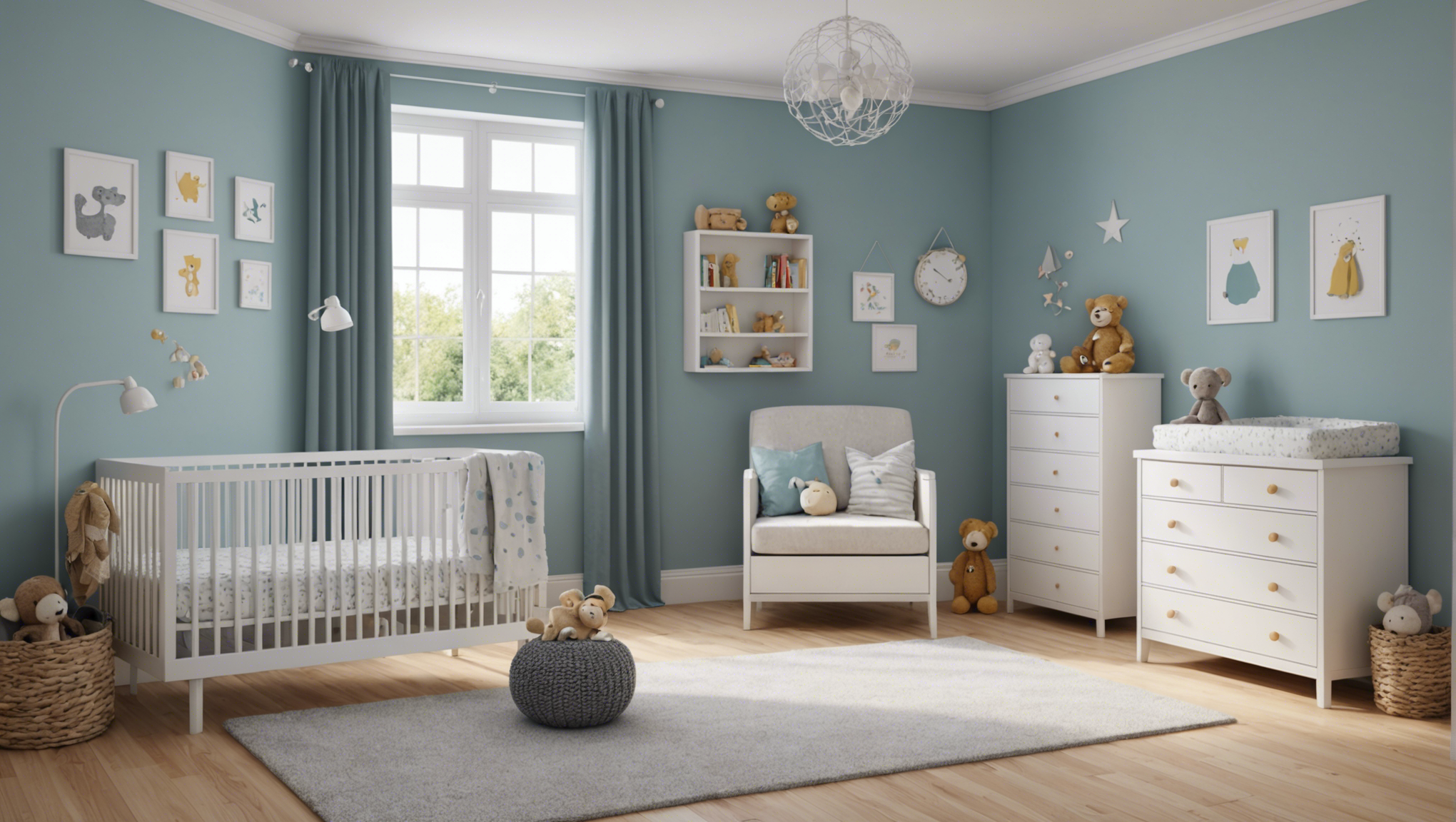 découvrez comment aménager la chambre de bébé de manière pratique et esthétique grâce à nos astuces et idées de décoration.